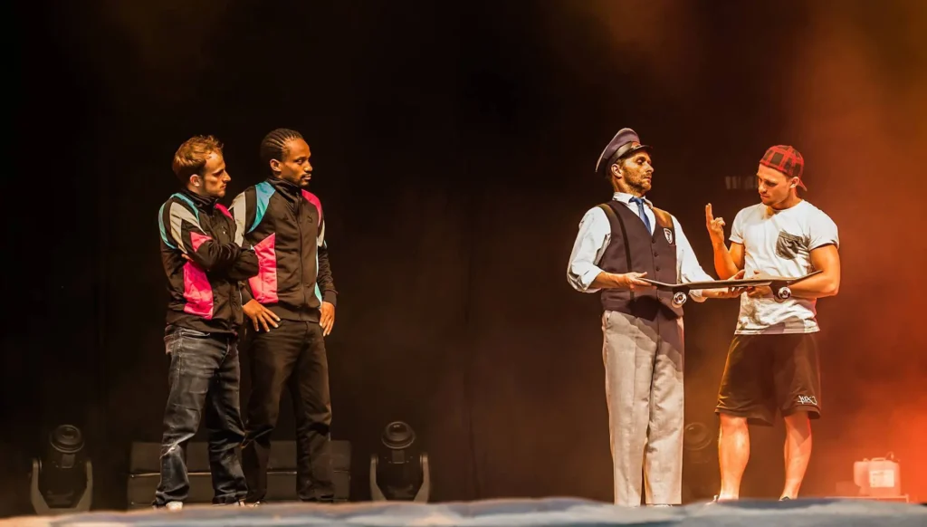 Beatboxshow beim Gauklerfest Koblenz 2015.